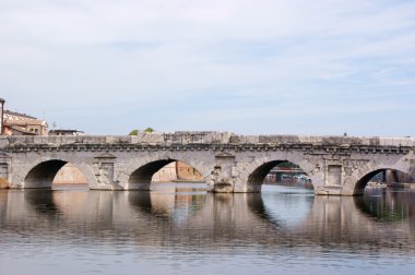 rimini bölgesindeki tiberius Köprüsü