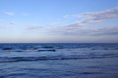 geç öğleden sonra deniz manzara