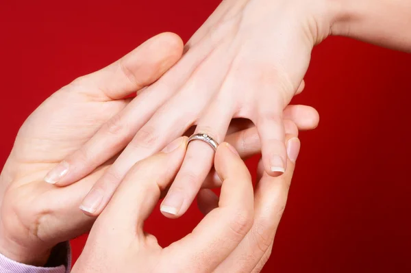 stock image Engagement proposal