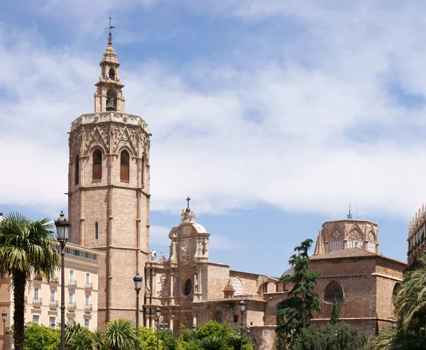 Valencia Cathedral of Saint Mary — Stock Photo, Image