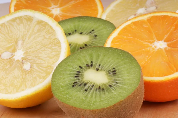 Frutti ricchi di vitamina C Foto Stock Royalty Free