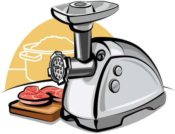 电动烤肉机 — 图库矢量图片