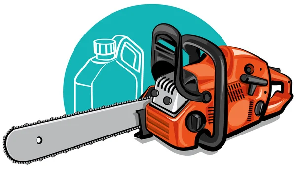 Chainsaw — Stock Vector