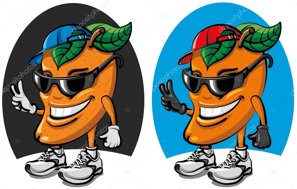 Fruit mango cartoon