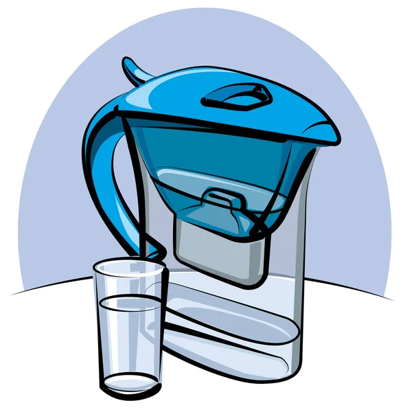 Filtr vody — Stockový vektor