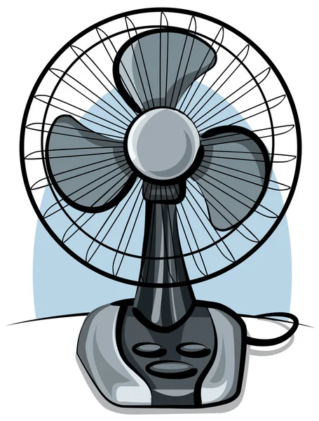 Tabel ventilator ventilator — Stockvector