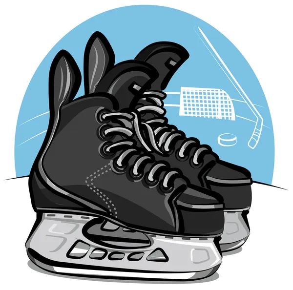 Patines de hockey — Archivo Imágenes Vectoriales