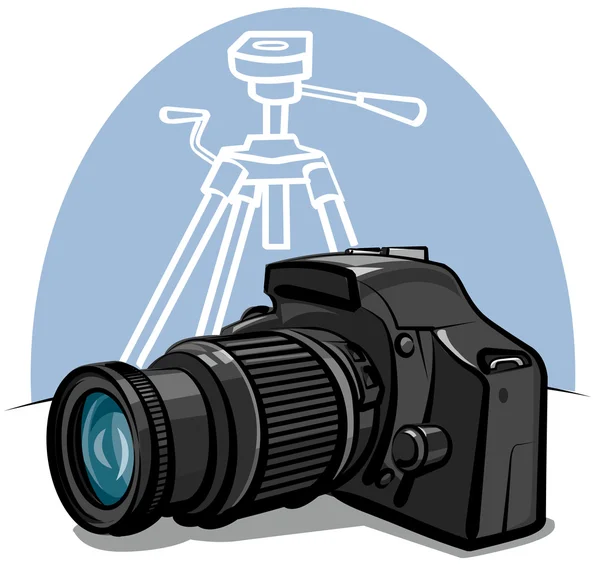 Digitale camera — Stockvector