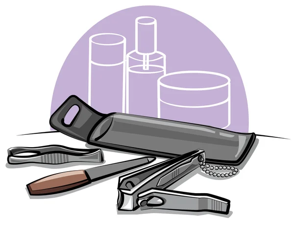 Manicure Tools — Stockvector