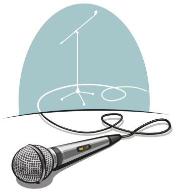 Microphone clipart