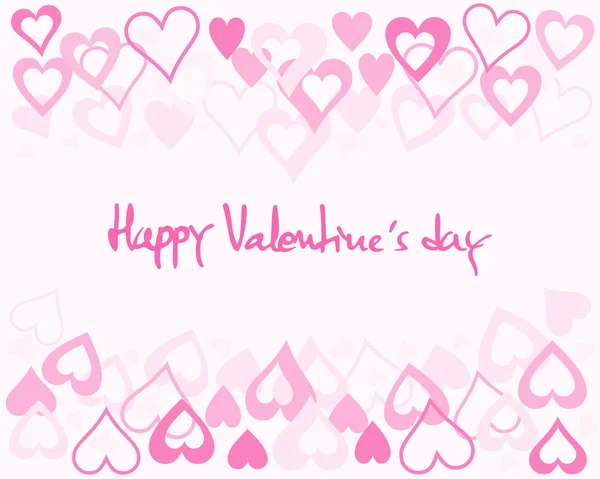 Valentine card background — Stock Vector