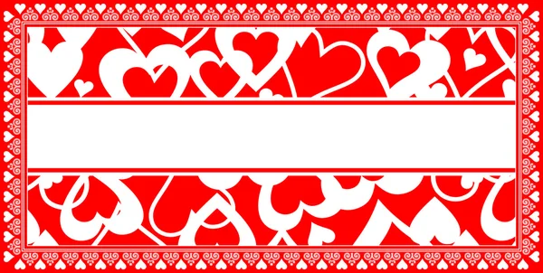 Valentine card background — Stock Vector