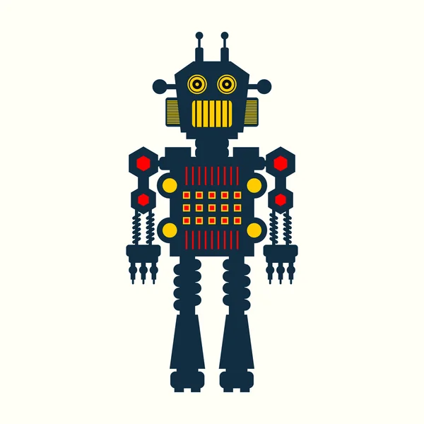Ilustración del robot — Vector de stock