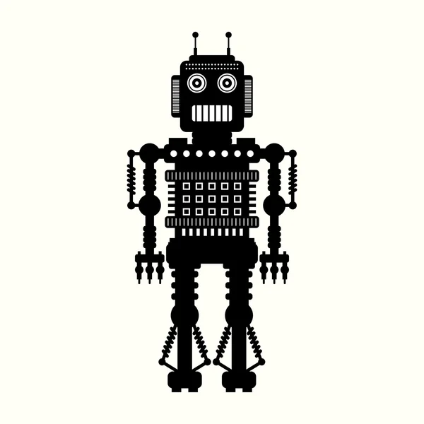 Illustrazione del robot — Vettoriale Stock