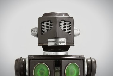 Retro teneke robot oyuncak