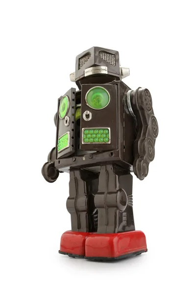 Retro estaño robot juguete — Foto de Stock
