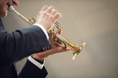 Trumpet Player clipart