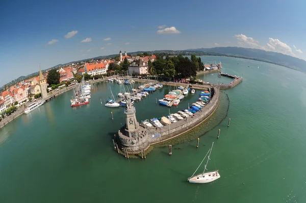 stock image Aerial View of a Harbor