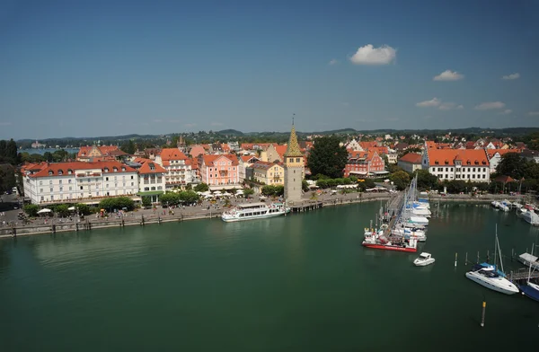 stock image Aerial View of a Harbor