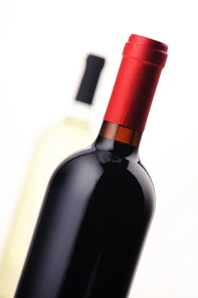 Skupina lahví od vína — Stock fotografie