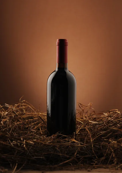 Botella vino — Foto de Stock