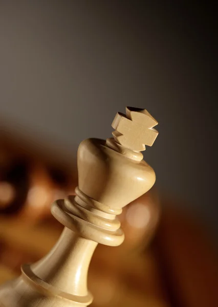 Roi pièce d'échecs — Photo