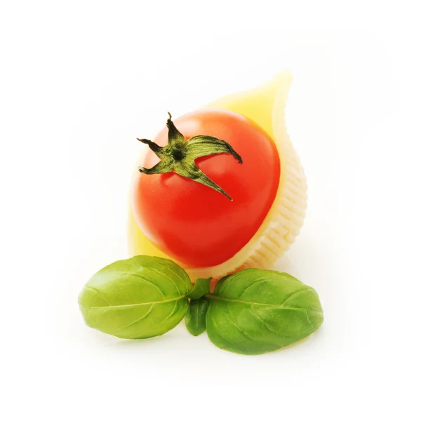 Pastas italianas con tomate, otra foto similar en mi cartera — Foto de Stock