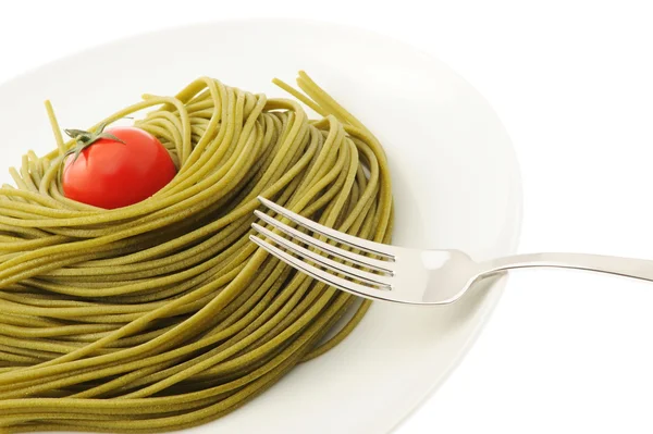 Olasz tészta étel, élelmiszer-fotó — Stock Fotó