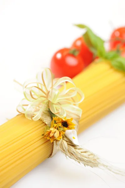 Spaghetti, makaron włoski: podobny obraz na moim portfolio — Zdjęcie stockowe