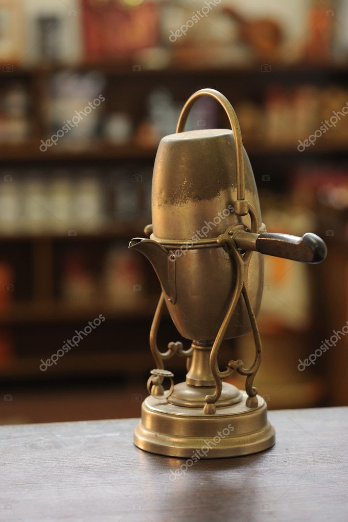 Old coffee maker Stock Photo by ©stokkete 8615808