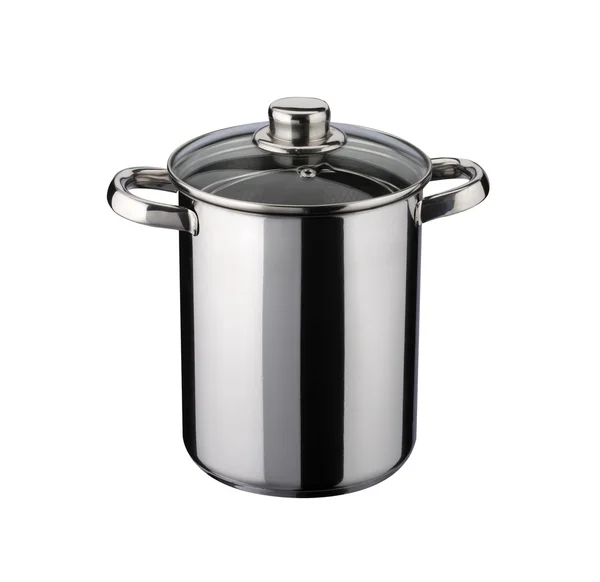 Kitchen Utensil:pot for cook the spaghetti — Stock Photo, Image
