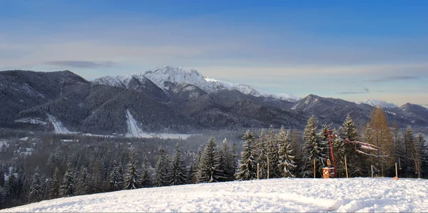 Munții Iarnă — Fotografie, imagine de stoc