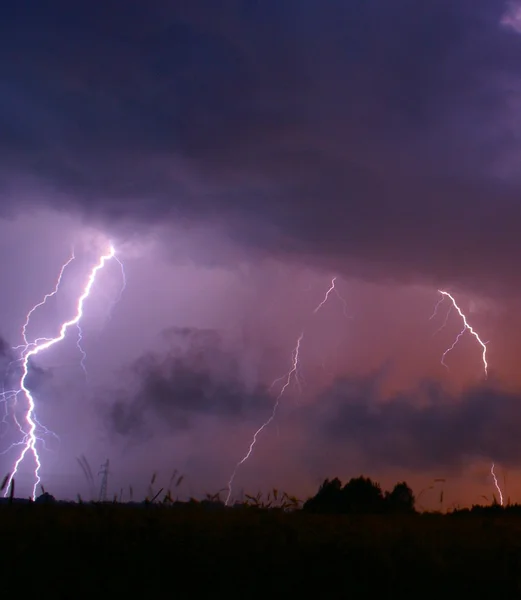 Gewitterwolken — Stockfoto