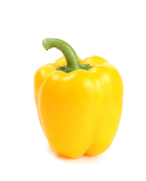 stock image Yellow pepper. Isolated on white.