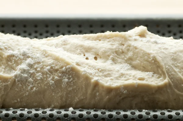 신선한 프랑스 빵 반죽 — 스톡 사진