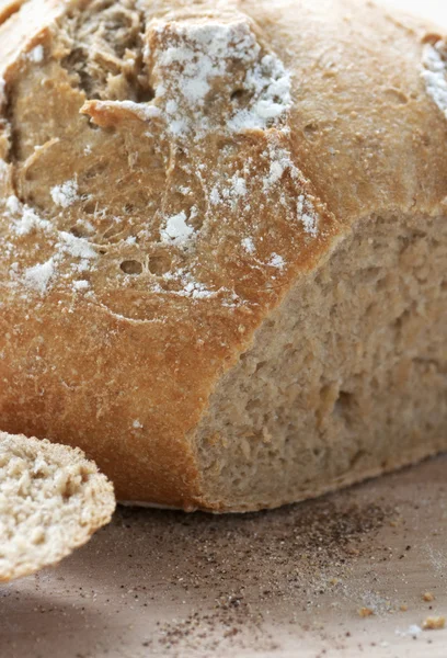 Whole Wheat French Boule — Stock Photo, Image