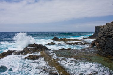 Coast of La Palma, Canary Islands clipart