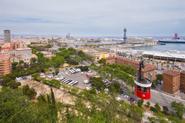 Teleferik Harbor barcelona, İspanya