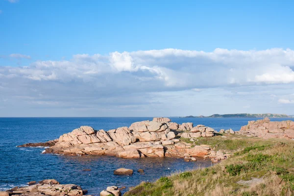 Famous granite rocks in Brittany, France — Stock Photo, Image