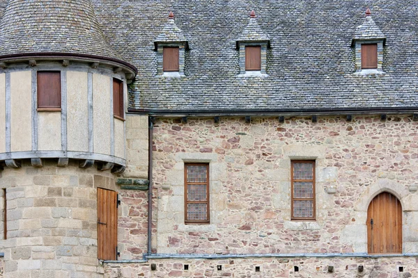 Старый замок в Бретани, Франция — стоковое фото