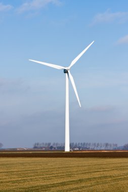 flevoland, Hollanda arazileri içinde windturbine