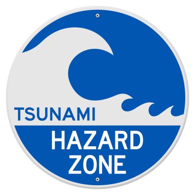 Tsunami Hazard Zone clipart