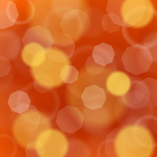 Lumière boheh rouge et jaune déconcentrée — Image vectorielle