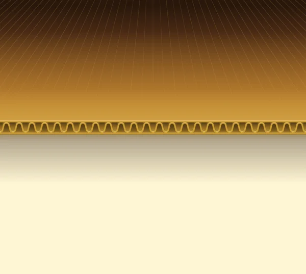 Illustration en carton marron — Image vectorielle