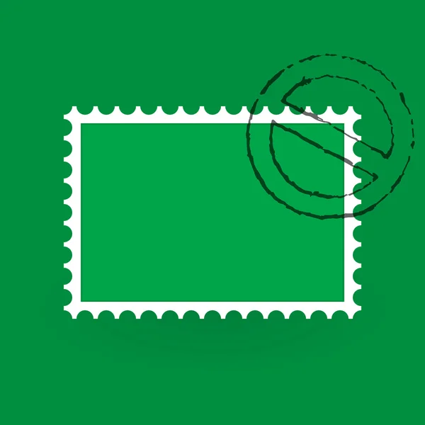 Saint patrick frimärke — Stock vektor