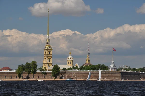 Η θέα της Αγίας Πετρούπολης Royalty Free Εικόνες Αρχείου