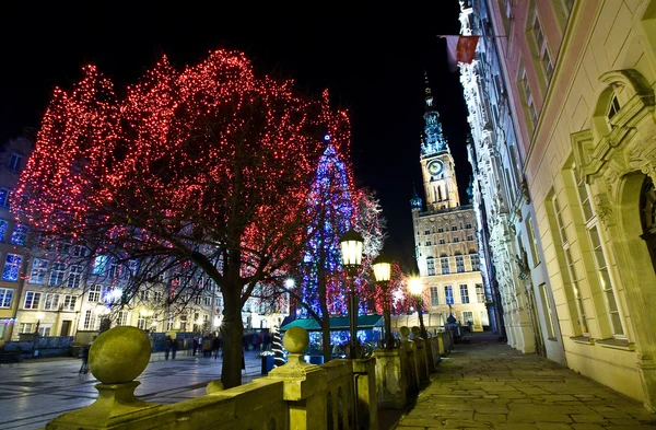 Gdansk centro de la ciudad vieja Imágenes De Stock Sin Royalties Gratis