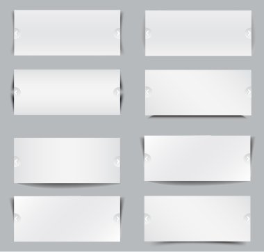 Blank templates for web banner
