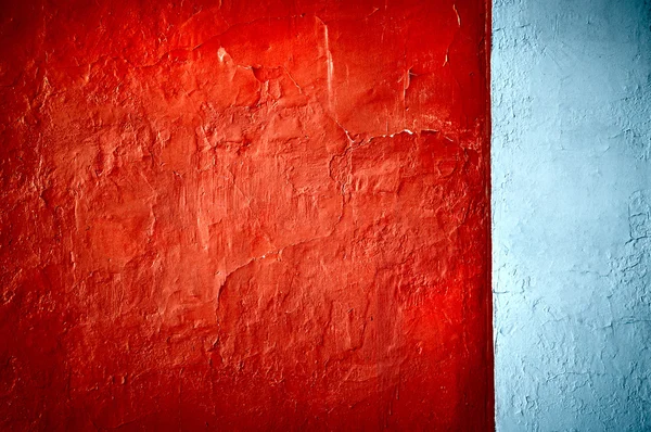 グランジ テクスチャ赤水平 — ストック写真