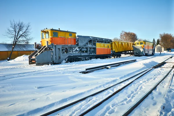 Railway locomotives — Stock Photo, Image